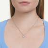 SWAROVSKI SWAN PENDANT SILVER - ACCESSORIES JEWELRY NECKLACE - 5754347