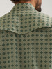 WRANGLER ATG X TEA GREEN PRINT - MENS SHIRT  - 112375338