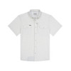 PONCHO  PERFORMANCE OCEAN STRIPE PRINT - MENS SHIRT WESTERN SNAPS - THE SURF NO TURF