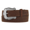 TONY LAMA LAYLA BROWN FLORAL EMBOSSED - ACCESSORIES BELT LADIES - C50739
