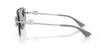 DOLCE & GABBANA SILVER MIRRORED FLOWER SHIELDS - SUNGLASS DOLCE & GABBANA  - 2333B05/8V