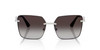 DOLCE & GABBANA SQUARE SILVER BAQUETTE CRYSTAL - SUNGLASS DOLCE & GABBANA  - 2332B05/8G