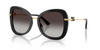 DOLCE & GABBANA LARGE BUTTERFLY BLACK/GREY - SUNGLASS DOLCE & GABBANA  - 4535501/8G