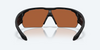 COSTA DEL MAR PILOTHOUSE PRO BLK/GREEN 580P - SUNGLASS COSTA DEL MAR  - 9137-05