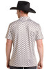 ROCK & ROLL NATURAL AZTEC PRINT - MENS POLO  - BM51T09608