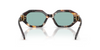 TORY BURCH DARK WAVY TORT BROWN/GREEN - SUNGLASS TORY BURCH  - 7234U207282