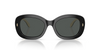 TORY BURCH OVAL BLACK DARK GREY - SUNGLASS TORY BURCH  - 7226U198887