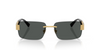 VERSACE GOLD METAL WITH DARK GREY - SUNGLASS VERSACE  - 2298100287