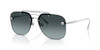 VERSACE GUNMETAL WITH BLUE GRAD - SUNGLASS VERSACE  - 22961000V1