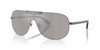 VERSACE GRECA FLOW MASK GUNMETAL - SUNGLASS VERSACE  - 229310016G