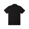 PONCHO  SOFT PIMA COTTON BLACK POLO - MENS POLO  - THE PERMIAN