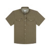 PONCHO  GREEN BROWN SENTINAL - MENS SHIRT WESTERN SNAPS - THE SONORA