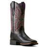 ARIAT CANYON POINT BLACK WIDE SQUARE - BOOT LADIES  - 10080479