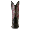 ARIAT CANYON POINT BLACK WIDE SQUARE - BOOT LADIES  - 10080479