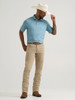 WRANGLER ATG X PRFORMANCE CYAN PAISLEY - MENS POLO  - 112375265