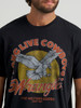 WRANGLER FLYING EAGLE JET BLACK - MENS TEE  - 112375784
