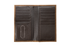 3-D BELT ROUGHOUT BOOT STITCH OVERLAY - ACCESSORIES WALLET  - D2500194107