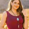 MONTANA SILVERSMITHS THE OUTLAW TURQUOISE BOLO TIE - ACCESSORIES OTHER  - BT6146TQ