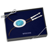 MONTANA SILVERSMITHS THE OUTLAW TURQUOISE BOLO TIE - ACCESSORIES OTHER  - BT6146TQ
