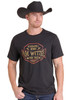 ROCK & ROLL KOE WETZEL X BLACK GRAPHIC - MENS TEE  - BU21T09941