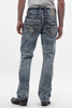 ROCK REVIVAL HART B202 BOOTCUT LIGHT BLUE - MENS JEANS  - RP5798B202R
