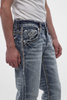 ROCK REVIVAL HART B202 BOOTCUT LIGHT BLUE - MENS JEANS  - RP5798B202R