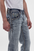 ROCK REVIVAL JUDD J200 STRAIGHT LIGHT BLUE - MENS JEANS  - RP5833J200R
