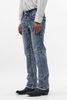 ROCK REVIVAL JETT J202 STRAIGHT LIGHT BLUE - MENS JEANS  - RP5802J202R