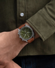 BULOVA MILIITARY LEATHER GREEN - ACCESSORIES WATCH BULOVA - 96B482