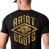ARIAT FORT KNOX LOCKS BLACK - MENS TEE  - 10079499
