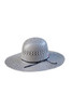 AMERICAN HAT COMPANY NAVY OPEN CROWN 41/4" BRIM - HAT STRAWS  - 2020S