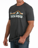 CINCH CINCH RODEO HEATHER GREY - MENS TEE  - MTT1690738