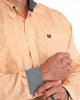 CINCH GOLD GEOMETRIC PRINT - MENS SHIRT  - MTW1106132