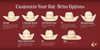 AMERICAN HAT COMPANY RED WHT & BLUE OPEN CROWN 41/4 - HAT STRAWS  - 2030S