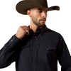 ARIAT EVERTYTHING  BLACK SNAP - MENS SHIRT  - 10079802