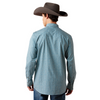 ARIAT WF BRAM FITTED BLUE FLORAL - MENS SHIRT  - 10079659