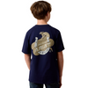 ARIAT SNAKE BITE BLUE PRINT - KIDS BOYS SHIRT - 10079663
