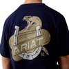 ARIAT SNAKE BITE BLUE PRINT - KIDS BOYS SHIRT - 10079663