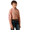 ARIAT TEAM DIXON KETCHUP GEO PRINT - KIDS BOYS SHIRT - 10079373