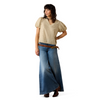 ARIAT KENTUCKY IVY GREEN STRIPE - LADIES SHIRT  - 10079323