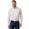 ARIAT PACE WHITE GEOMETRIC PRINT - MENS SHIRT  - 10079421