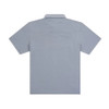 PONCHO  NAVY MICRO STRIPE PERFORMANCE - MENS POLO  - THE 2 STROKE