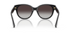 TORY BURCH MILLER ROUND BLACK/GREY - SUNGLASS TORY BURCH  - 7236U17098G
