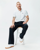 PSYCHO BUNNY WHITE CLASSIC PIQUE POLO - MENS POLO  - B6K001ARPC-100
