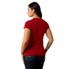 ARIAT WESTERN 1993 GARNET - LADIES TEE  - 10082169