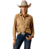 ARIAT BILLIE JEAN TIGERS EYE TAN - LADIES SHIRT  - 10079396