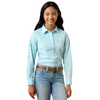 ARIAT KIRBY SALTWATER HENNA STRIPE - KIDS GIRLS SHIRT - 10079439