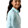 ARIAT KIRBY SALTWATER HENNA STRIPE - KIDS GIRLS SHIRT - 10079439