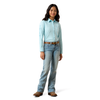 ARIAT KIRBY SALTWATER HENNA STRIPE - KIDS GIRLS SHIRT - 10079439