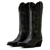 ARIAT HERITAGE BLOSSOM J TOE BLACK - BOOT LADIES  - 10080317